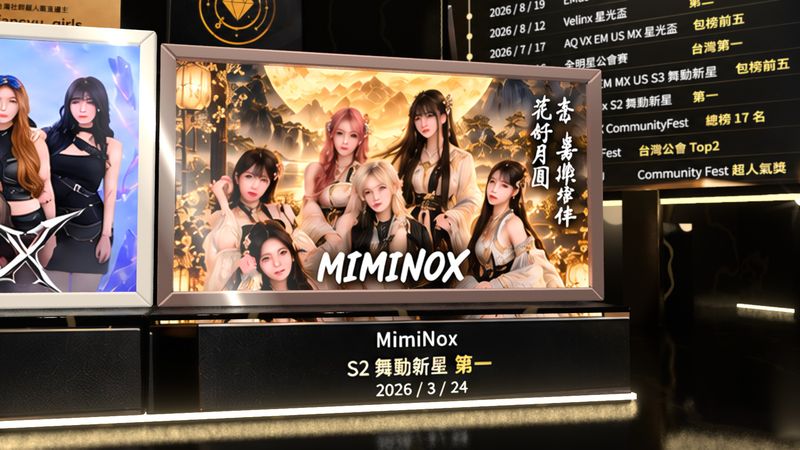 Velinx 與 MimiNox 得獎照片展示